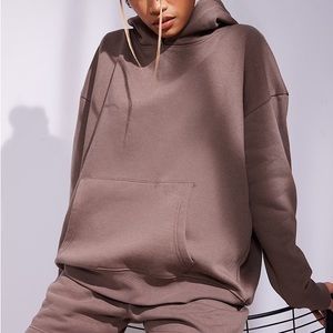 Pretty Little Thing Brown Universal Hoodie.